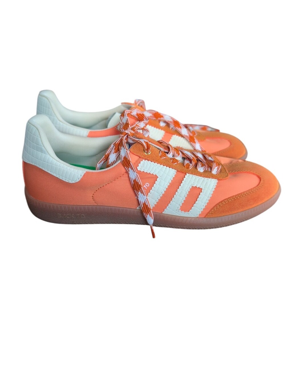 BACK 70: GHOST in ORANGE Sneakers - Picture 4 of 8